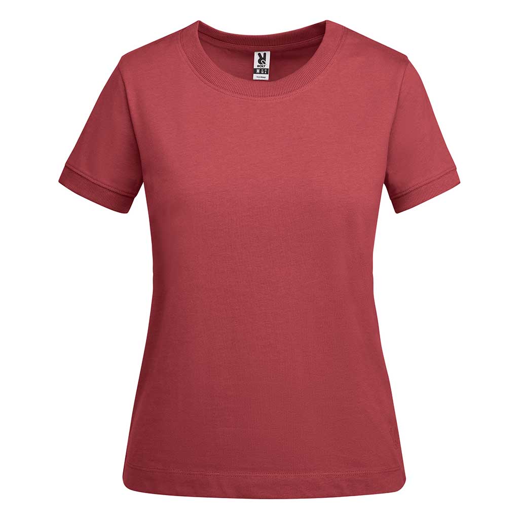 Camiseta gruesa mujer Veza woman - rojo crisantemo