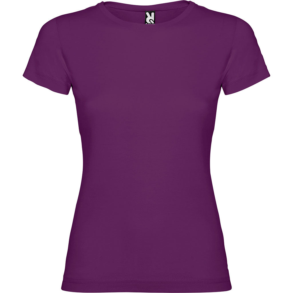 Camiseta básica para mujer Jamaica tallas grandes - purpura