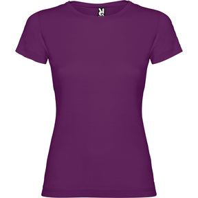 Camiseta básica para mujer Jamaica tallas grandes - purpura