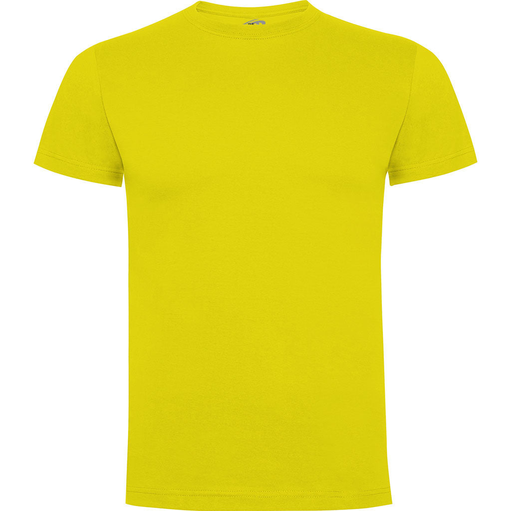 Camiseta unisex dogo premium color amarillo