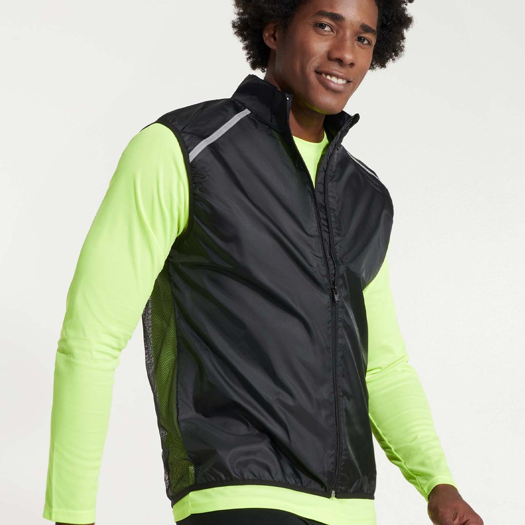 Chaleco running Jannu 6484 Roly - Personalizar ropa deporte