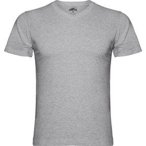 Camiseta cuello pico Samoyedo color gris
