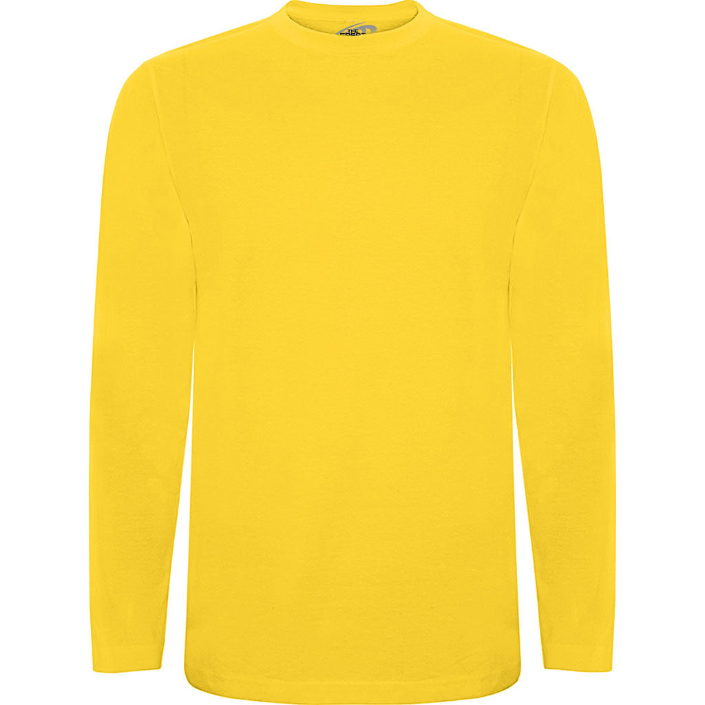Camiseta manga larga hombre extreme pecho amarillo