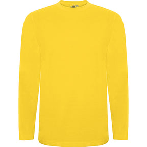 Camiseta manga larga hombre extreme pecho amarillo