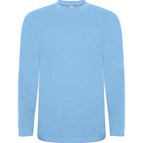 Camiseta manga larga hombre extreme pecho azul celeste
