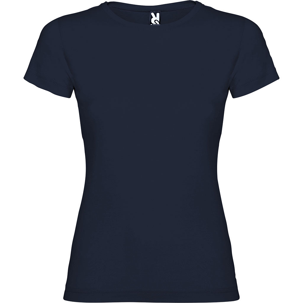 Camiseta básica para mujer Jamaica tallas grandes - azul marino