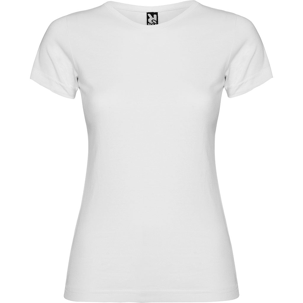 Camiseta básica para mujer Jamaica infantil - blanco
