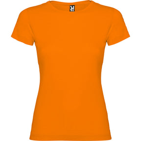 Camiseta básica para mujer Jamaica colores claros - naranja