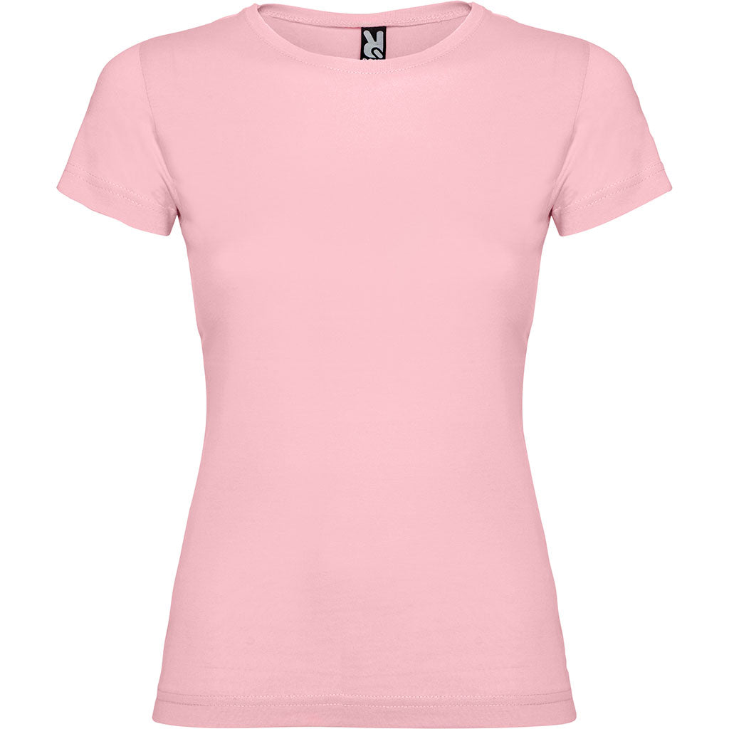 Camiseta básica para mujer Jamaica tallas grandes - rosa