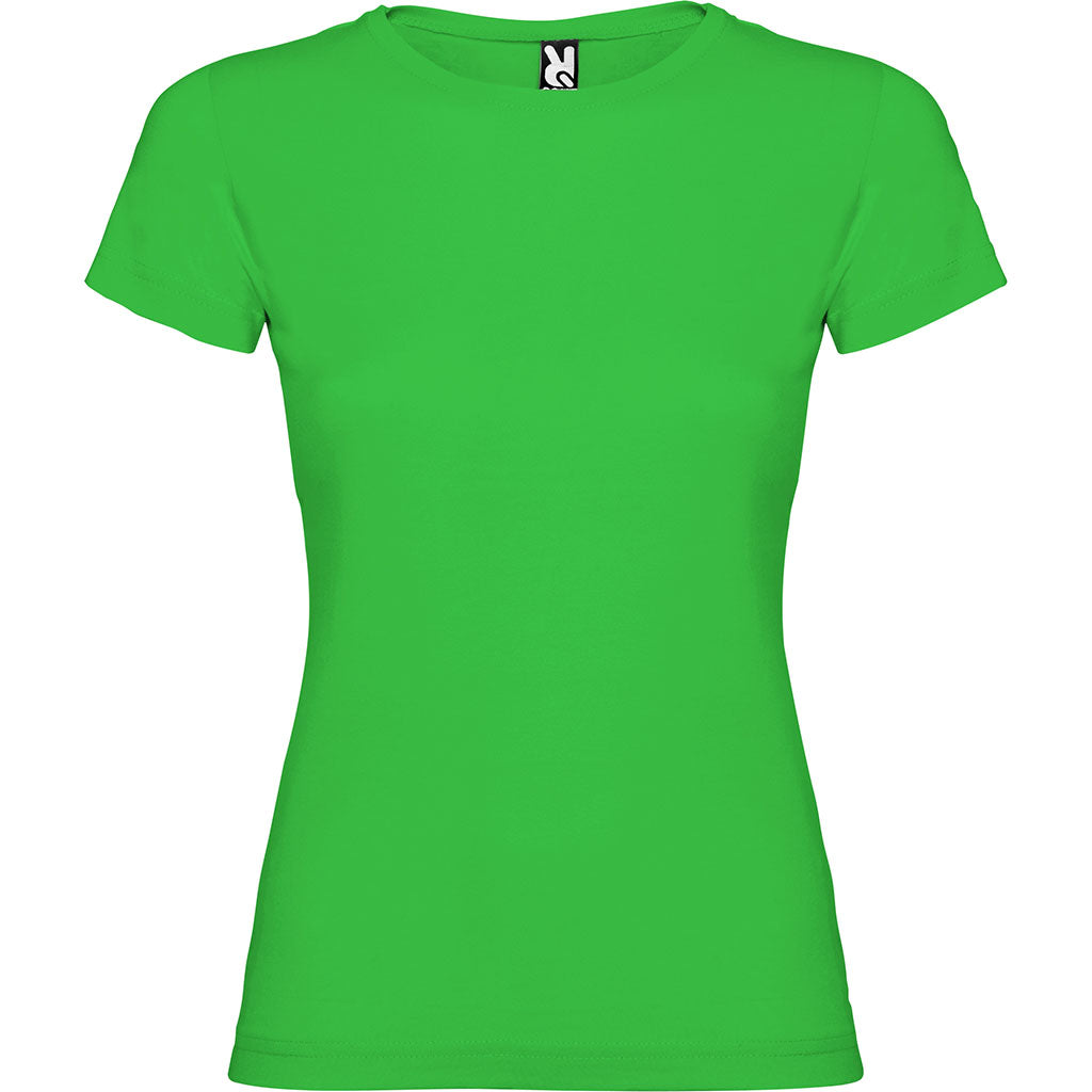 Camiseta básica para mujer Jamaica tallas grandes - verde grass