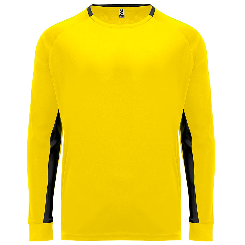 Camiseta portero manga larga Porto | amarillo-negro