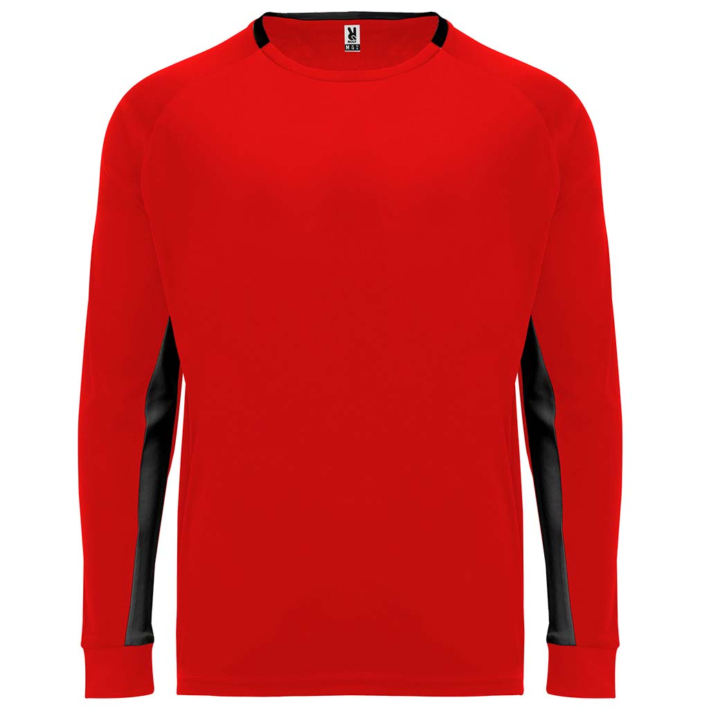 Camiseta portero manga larga Porto | rojo-negro