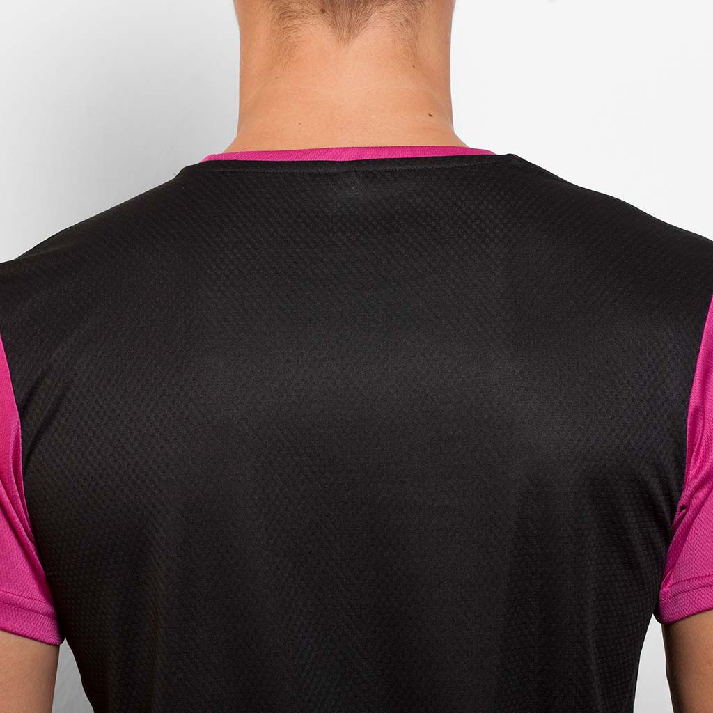 Camiseta técnica combinada detroit detalle espalda