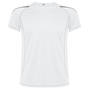 Camiseta tecnica combinada unisex sepang color blanco