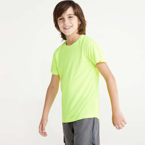 Camiseta técnica control dry eco imola foto modelo infantil