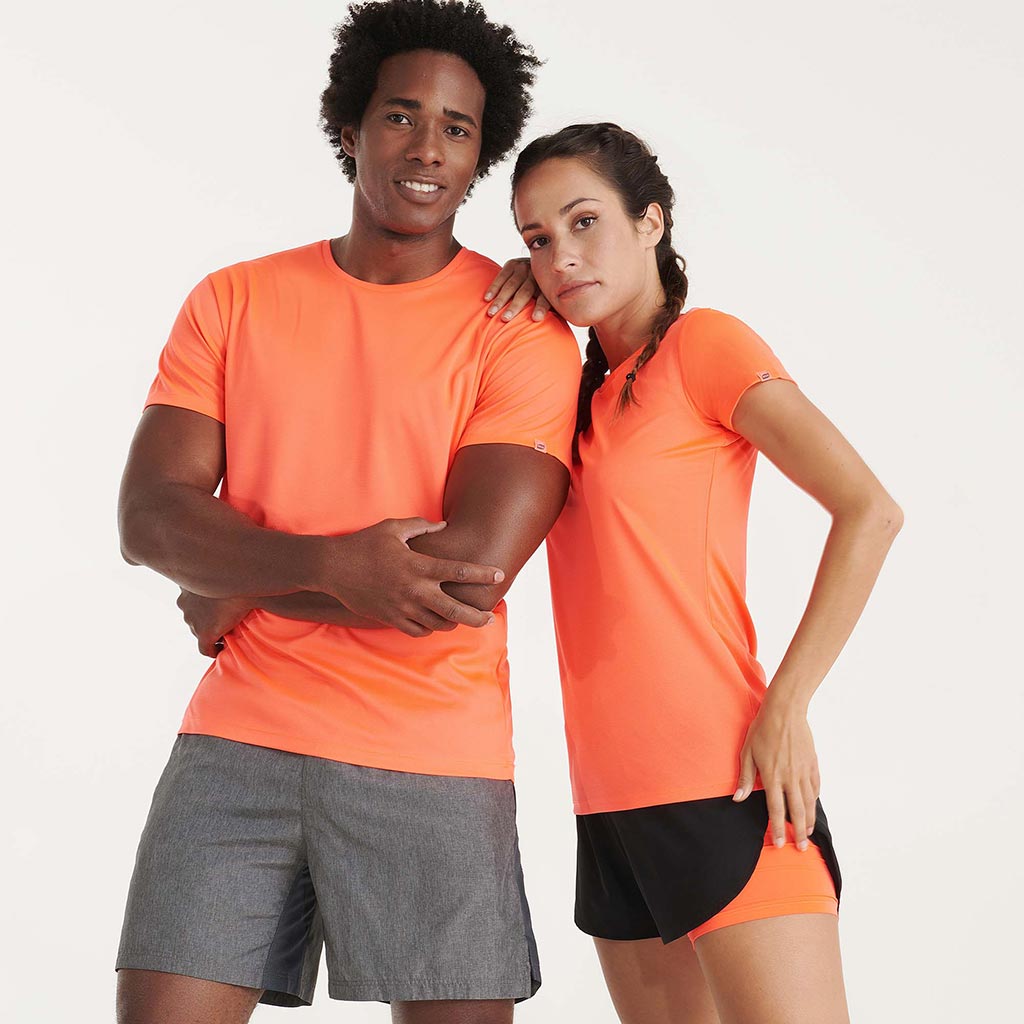Camiseta técnica control dry eco imola foto modelos hombre y mujer