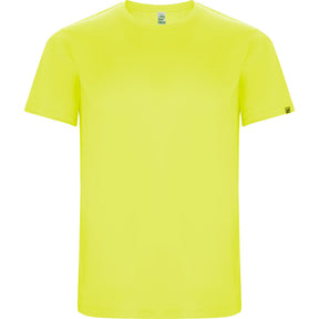 Camiseta técnica control dry eco imola color amarillo fluor