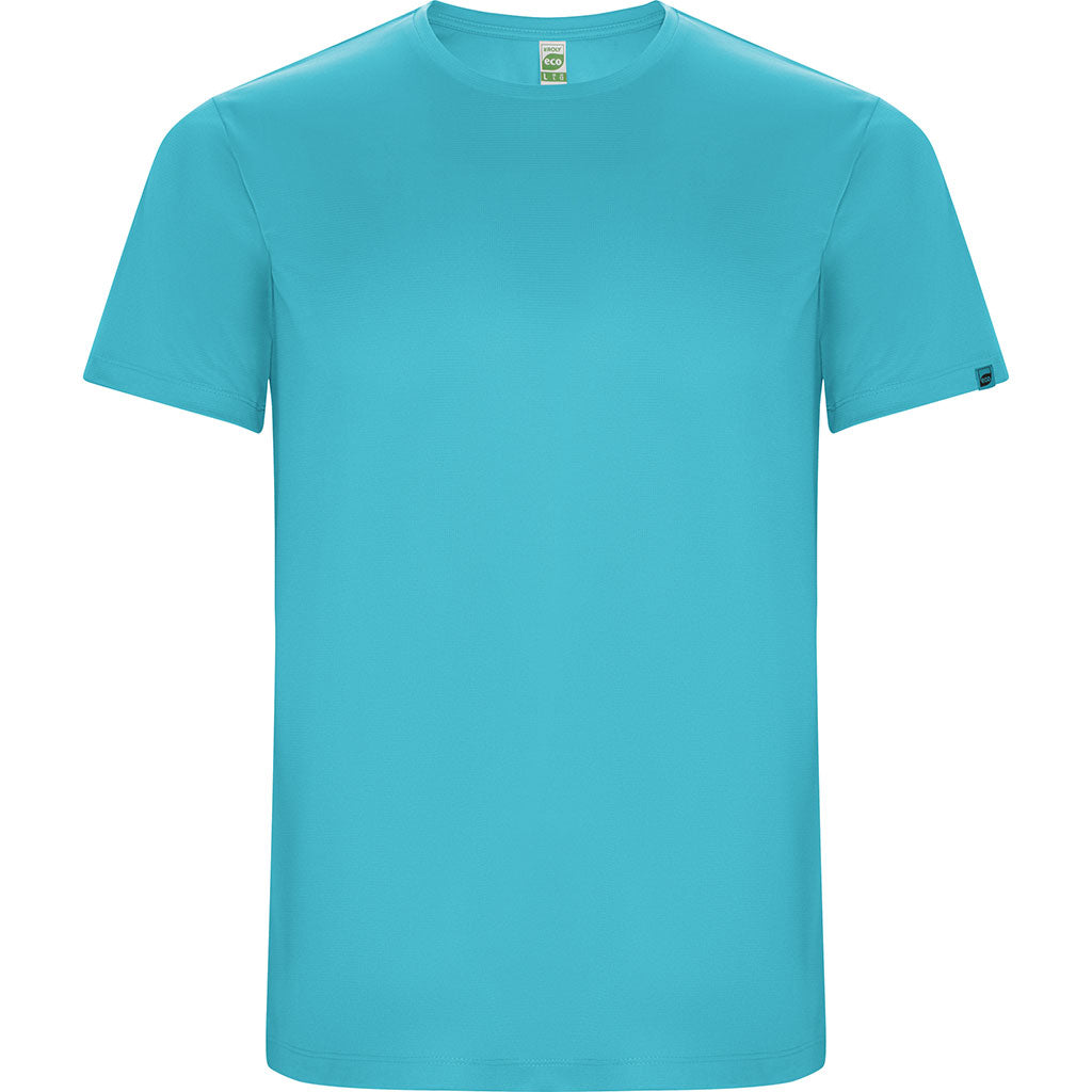 Camiseta técnica control dry eco imola color azul turquesa