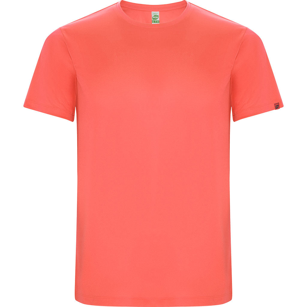 Camiseta técnica control dry eco imola color coral fluor