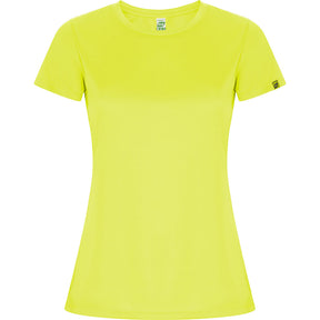 Camiseta técnica control dry eco imola woman color amarillo fluor