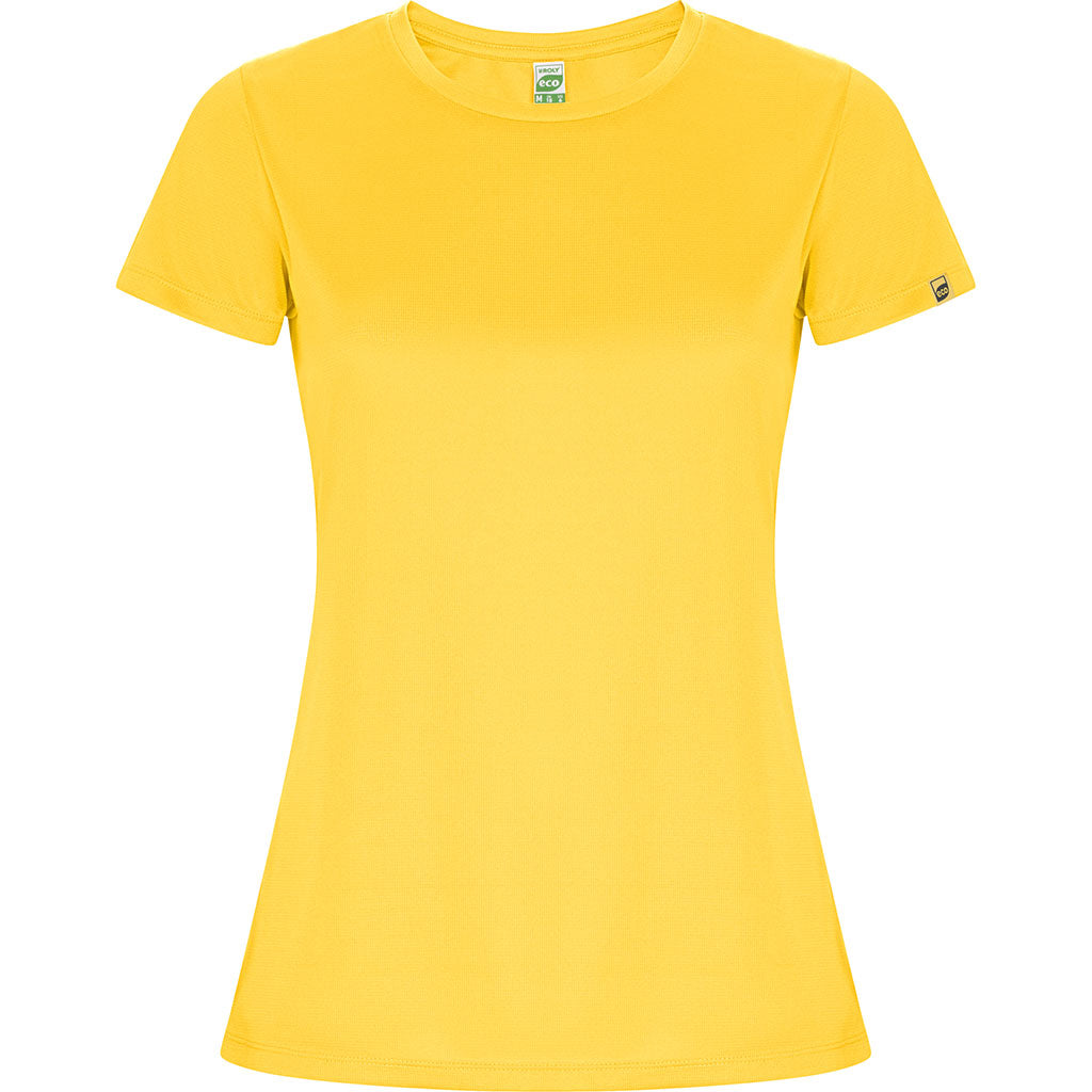Camiseta técnica control dry eco imola woman color amarillo