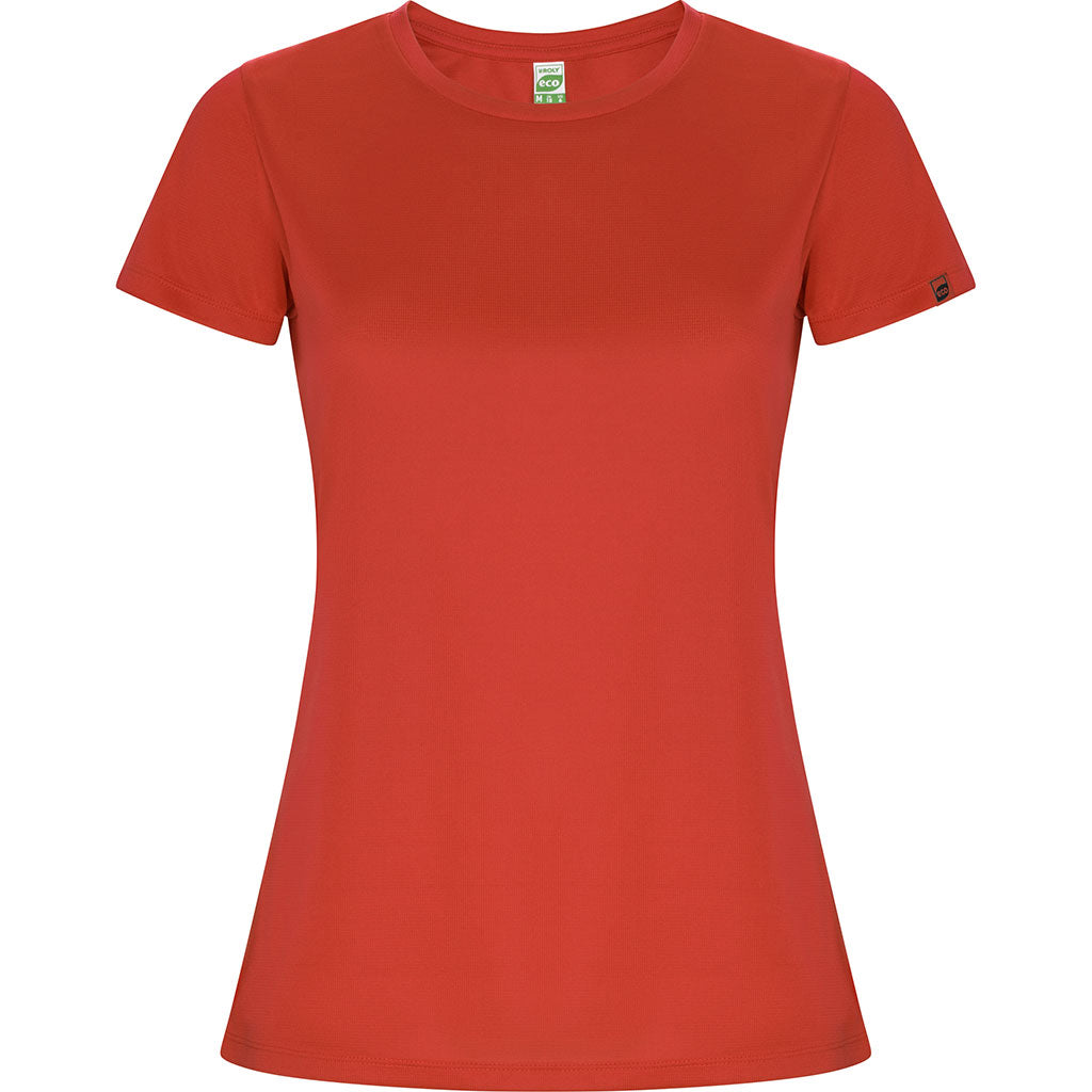 Camiseta técnica control dry eco imola woman color rojo