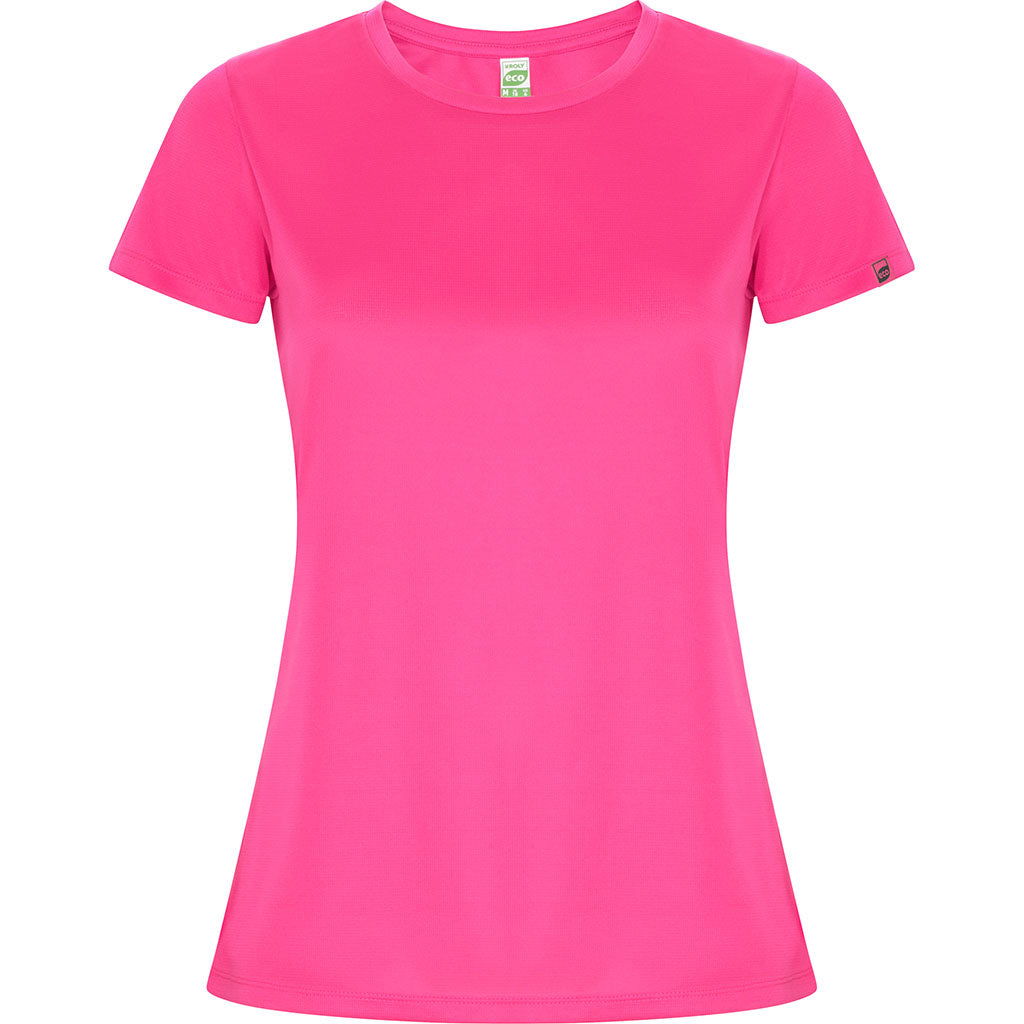 Camiseta técnica control dry eco imola woman color rosa fluor