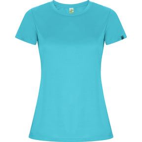 Camiseta técnica control dry eco imola woman color azul turquesa