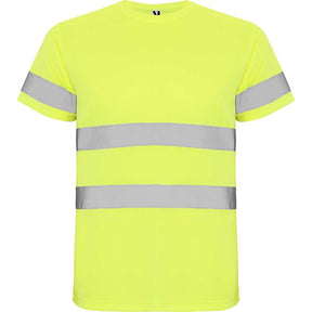 Camiseta técnica laboral alta visibilidad Delta - amarillo fluor