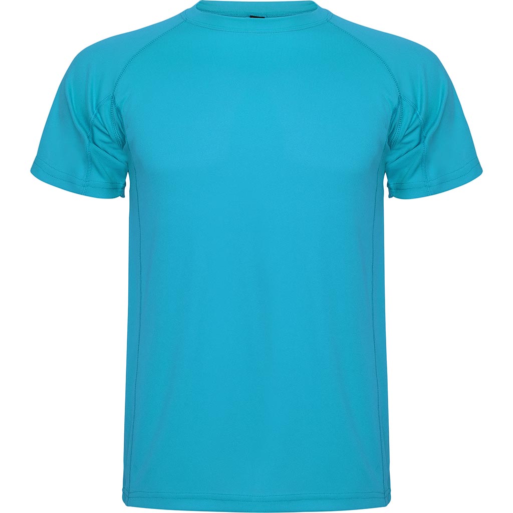 Camiseta técnica montecarlo color azul turquesa