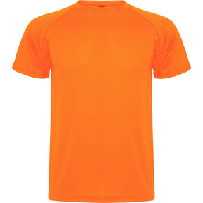 Camiseta técnica montecarlo color naranja fluor