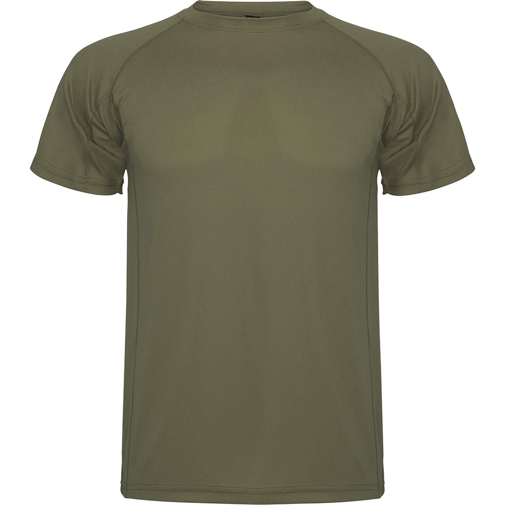Camiseta técnica montecarlo color verde militar