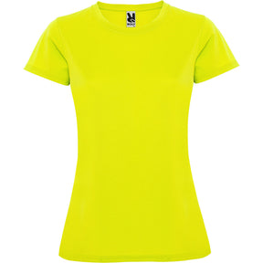 Camiseta técnica montecarlo woman color amarillo fluor