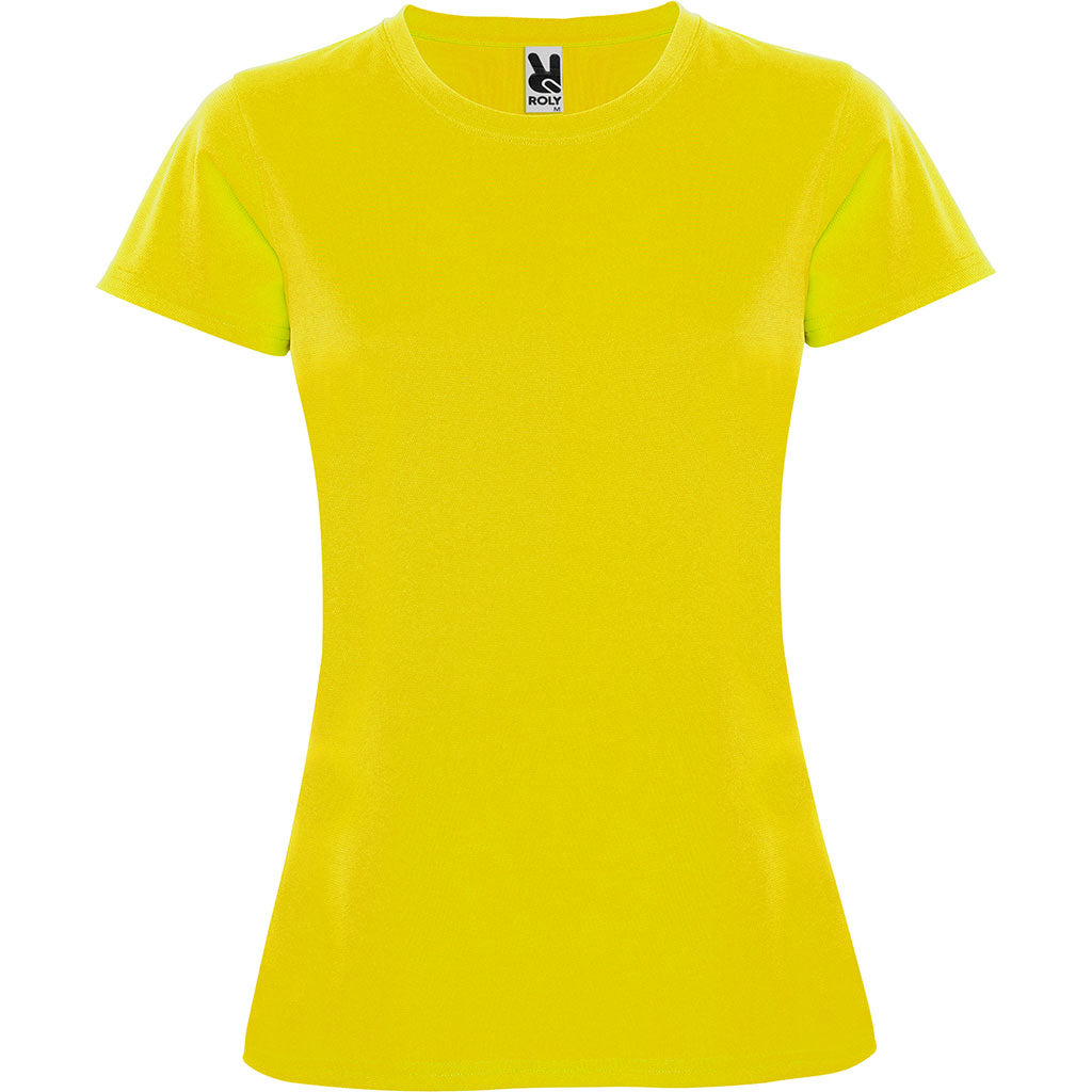 Camiseta técnica montecarlo woman color amarillo
