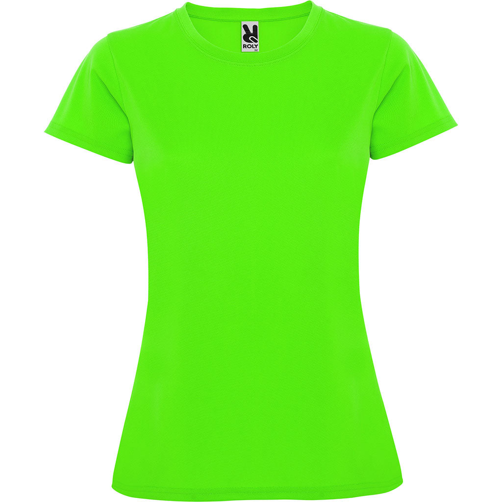 Camiseta técnica montecarlo woman color verde lima