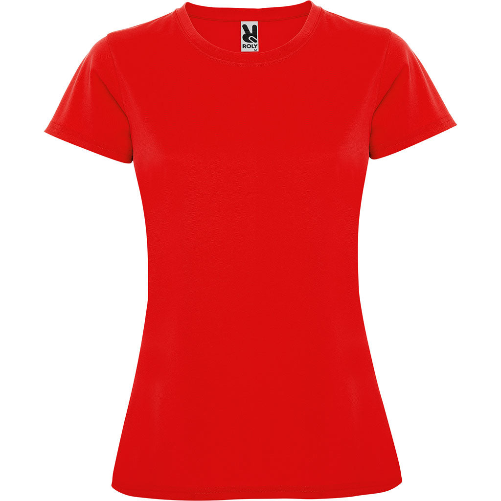 Camiseta técnica montecarlo woman color rojo