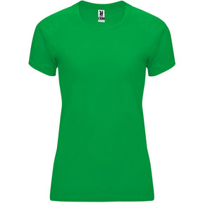Camiseta tecnica raglan mujer BAHRAIN woman color verde helecho