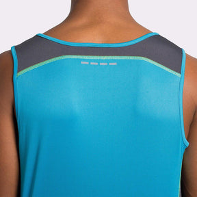 Camiseta técnica tirantes reflectante misano detalle espalda