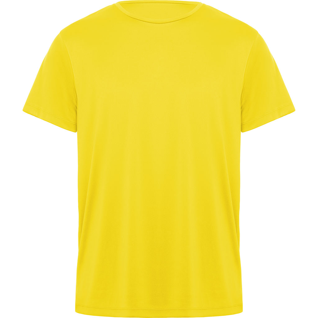 Camiseta tecnica transpirable daytona color amarillo