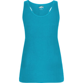 Camiseta tirante espalda nadadora brenda color azul turquesa