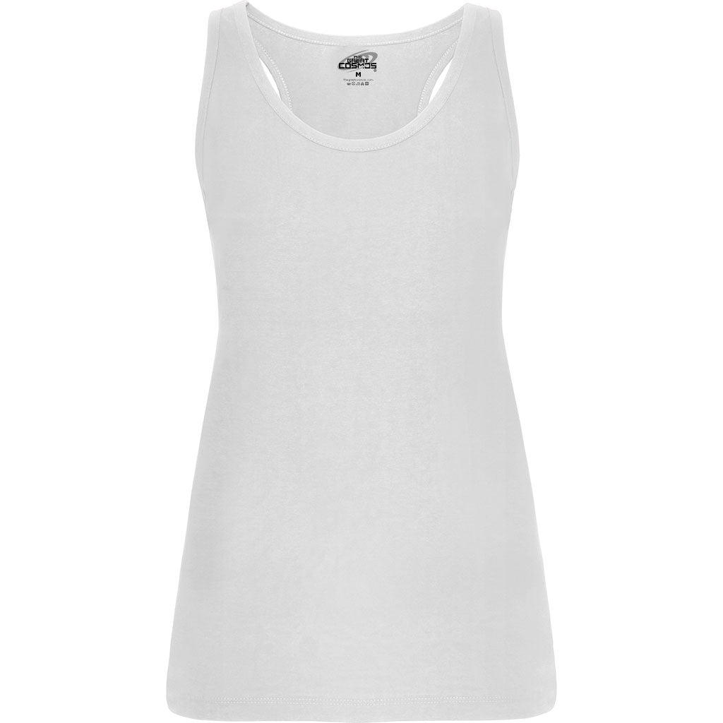 Camiseta tirante espalda nadadora mujer brenda color blanco