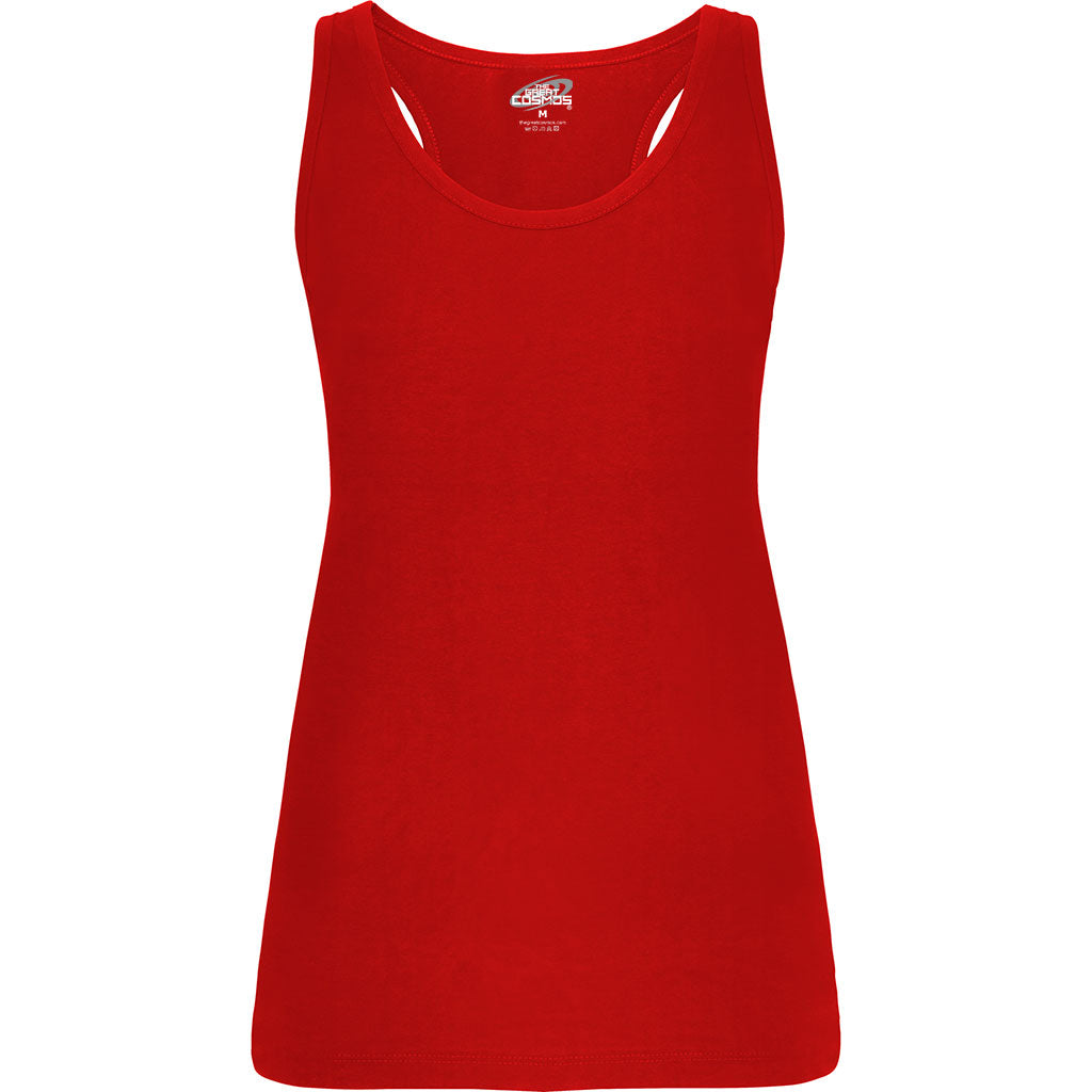 Camiseta tirante espalda nadadora mujer brenda color rojo