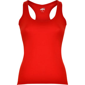 Camiseta tirantes nadadora canale mujer carolina color rojo
