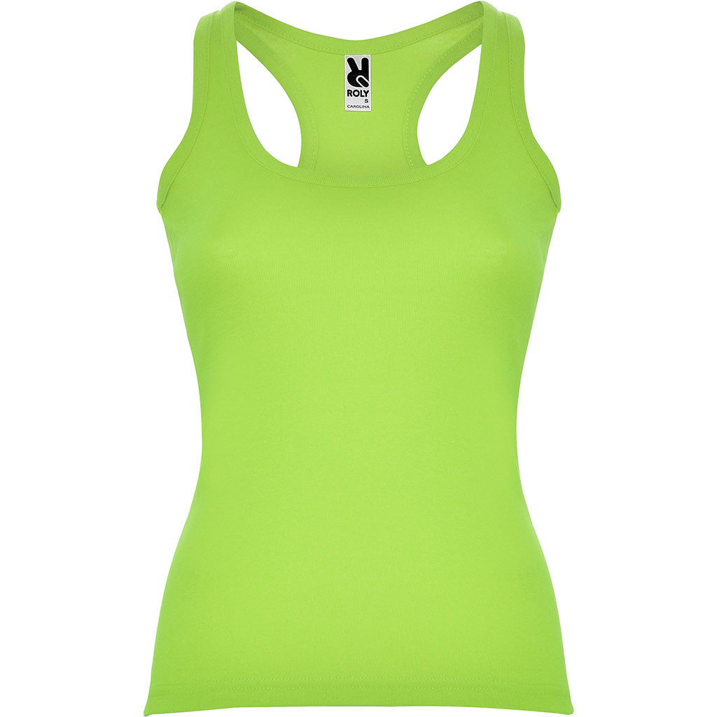 Camiseta tirantes nadadora canale mujer carolina color verde mantis