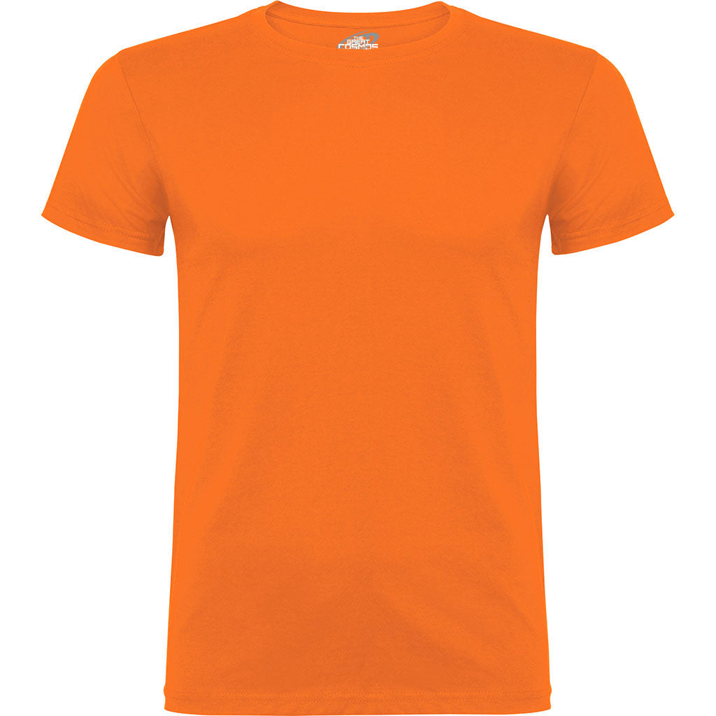 Camiseta económica niños beagle - pecho naranja