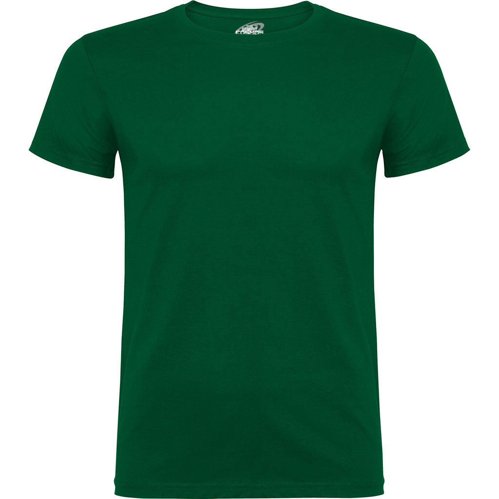 Camiseta tallas grandes económica Beagle - pecho verde botella