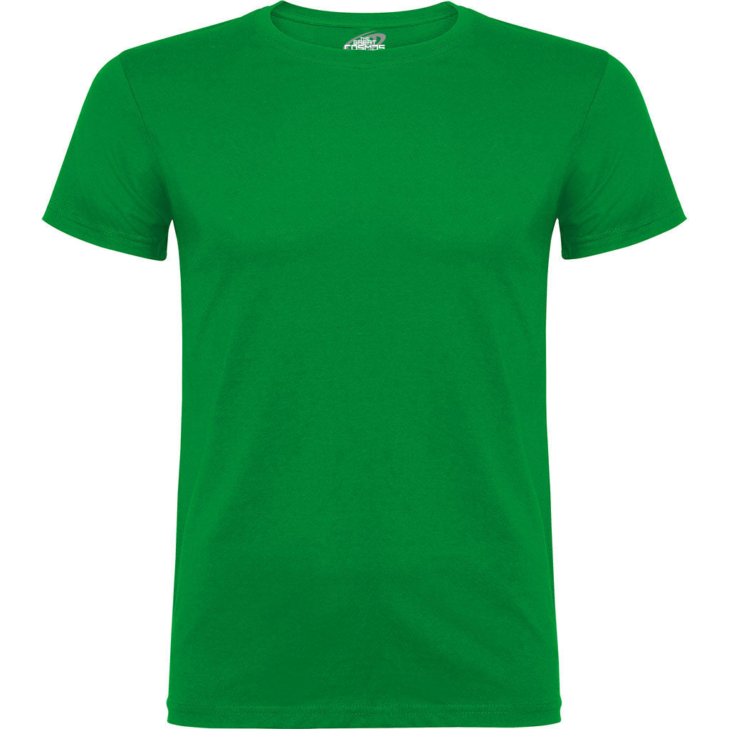 Camiseta tallas grandes económica Beagle - pecho verde kelly