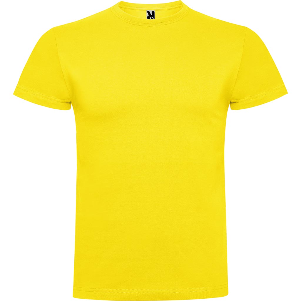 Camiseta Braco alta calidad tallas grandes pecho amarillo