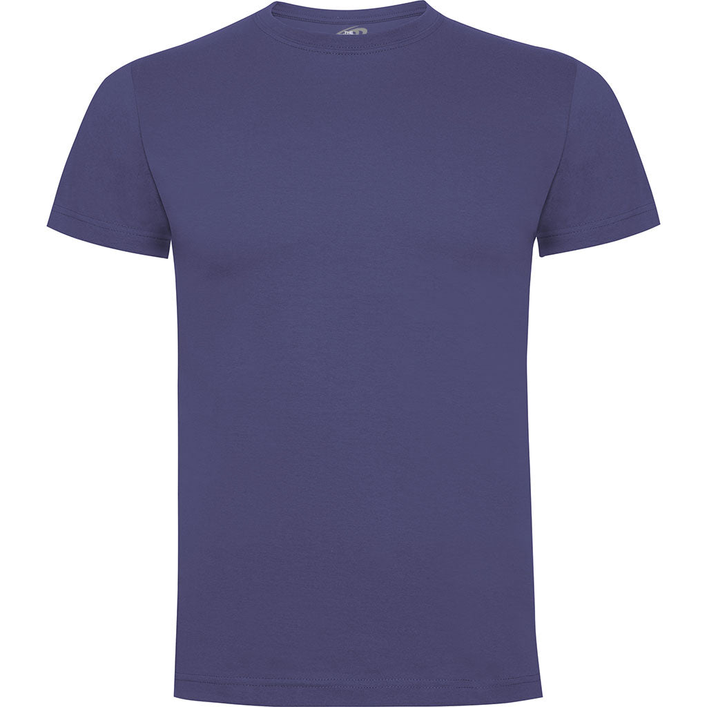Camiseta braco color azul denim