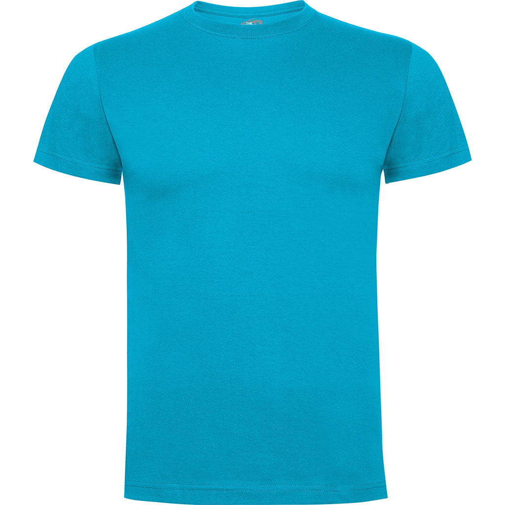 Camiseta braco color azul turquesa